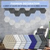 SHJADE 12 Pieces Hexagon Sound Absorbing Panels Self-Adhesive, 14" X