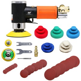 WP WORKPAD Mini Air Sander, Random Orbital Air Sander, Mini Pneumatic Sander for Auto Body Work