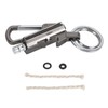 Match Bottle Opener Metal Keychain Multi Function Reusable Survival Lighter