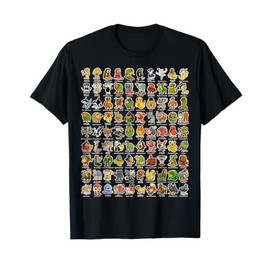 Italian-Brainrot Gen Z Funny Meme 90 Brainrot Characters T-Shirt