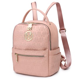 MKP Small Backpack Purse for Ladies Women Fashion Multi Pockets Daypacks with Front Zip Pocket