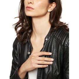 Breil B Whisper TJ3234 Women's Earrings Stainless Steel Silver Length 1.1 cm, Stainless Steel, No Gemstone