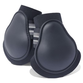 HORZE Adepto Fetlock Boots - Black - Pony