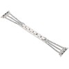 Rhinestone Brass Metal Bracelet Watch Band Strap Replacement for IOS