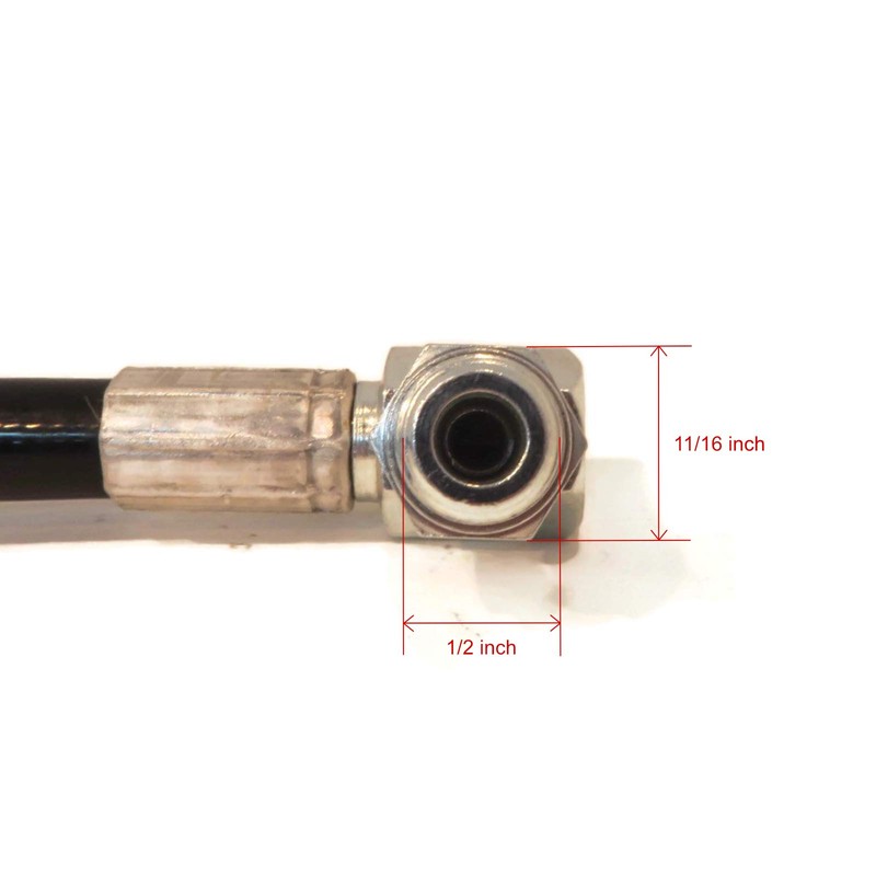 Hydraulic Power Angle Hose Replacement For Snowplow, Meyer E47 E60