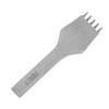 Leather Pricking Iron Round Cutting Mirror Polished High Speed Steel