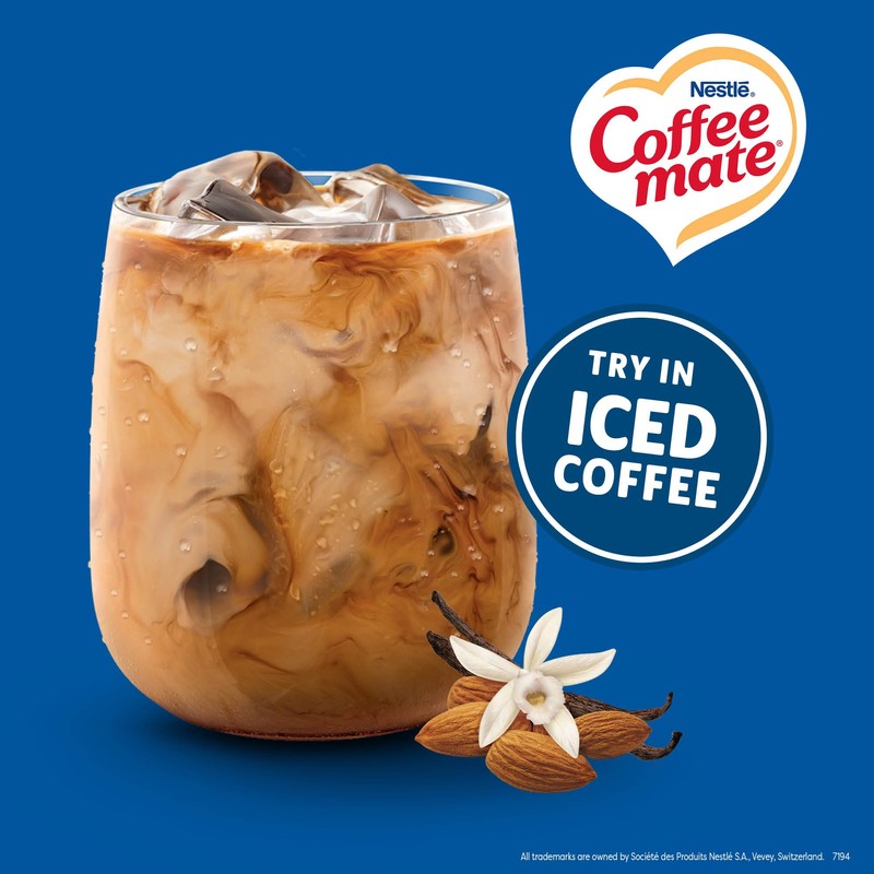 Coffee mate Plant Based Liquid Coffee Creamer Singles, Vanilla Flavored