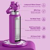 ENCOOL Insulated Water Bottle with Straw Stainless Steel Water Bottle,