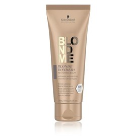 BLOND ME - Blonde Wonders Bálsamo Restaurador 75 ml, Tecnología 3D Bond Creation, Ayuda a Crear Nuevos Puentes Capilares, Previene Rotura del Cabello, Previene Encrespamiento, Sella Puntas Abiertas
