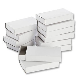 Blank Matchboxes, 11 x 6 x 2 cm, Pack of 12 [Toy]