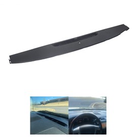 7BLACKSMITHS Dashboard Panel Compatible with 2007-2013 Chevy Silverado Tahoe Yukon Sierra Escalade Black Front Upper Dash Replacement for 23224733 Defrost Vent Trim Panel