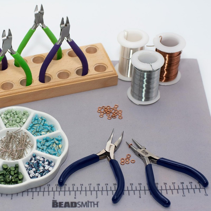The Beadsmith Alicates de punta redonda para doblar y enrollar
