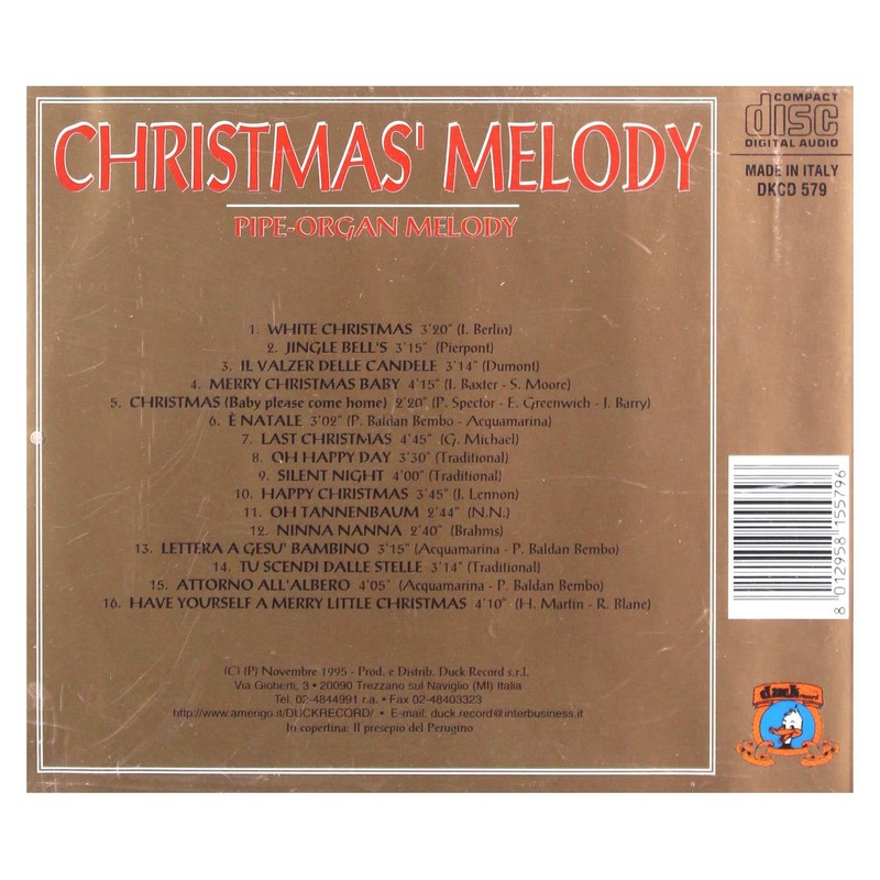 Christmas'melody (Pipe Organ Melody)
