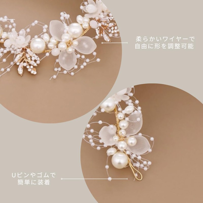 LULO. Back Headband for Invitations, Weddings, Hair Accessories, Weddings, Hair