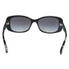 Coach Women's HC8168 Sunglasses Black/Black Crystal Mosaic/Light Grey Gradient
