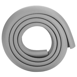 Stoßstangenstreifen, 2M DIY verdicken Baby Proofing Edge Corner Guards Safe Edge Kissen Sicherheit Tisch Möbel Protektoren Raumdekoration für Kinder Kinder Kleinkinder(Grau)