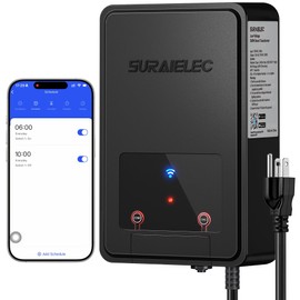 SURAIELEC 300W Wi-Fi Low Votage Landscape Transformer, 2 Zones, 12V 15V AC