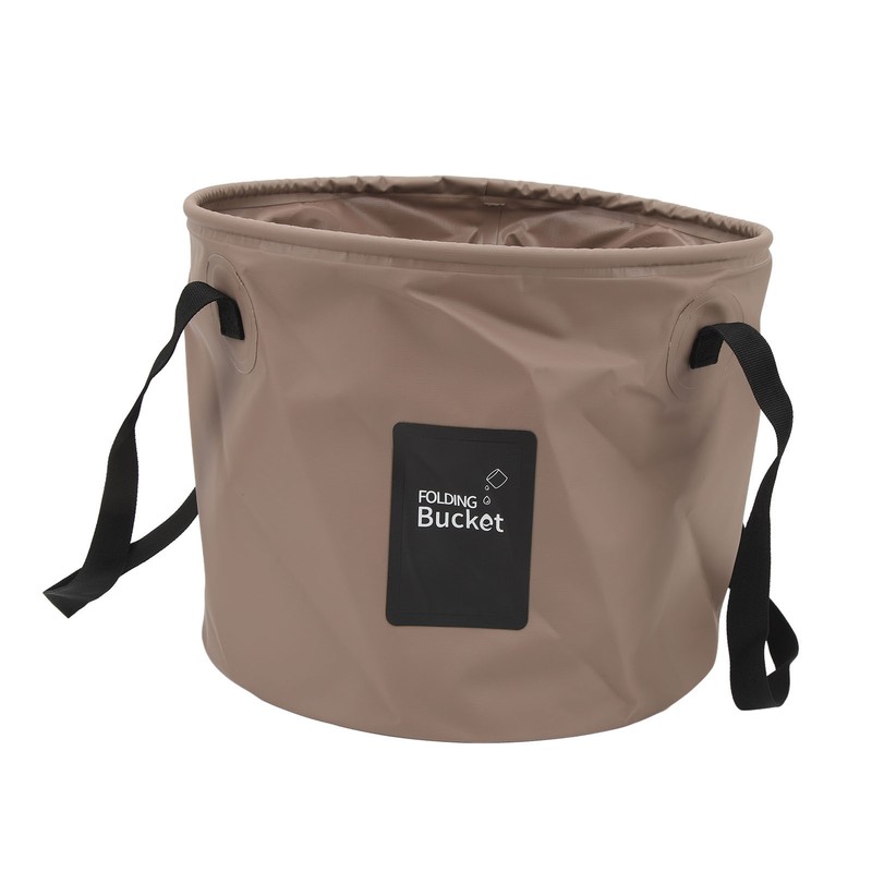 20L Portable Camping Bucket PVC Folding Water Bucket High Capacity
