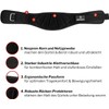 BIOMORPH Neoprene Weight Lifting Belt for Strength Training, Powerlifting, Bodybuilding,