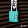 [ZARKER XD35] Small and Heavy Duty 3-Digit Combination Padlock Different