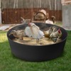 Kalekey Chicken Dust Bath Tub, Adjustable 25'' Chicken Dust Bath