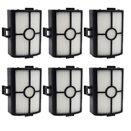 Nispira HZ500 Vacuum Cleaner Replacement HEPA Filter For Shark HZ500UK HZ500UKT Anti Hair Wrap Corded Stick Vacuum Cleaner. 6 Pack