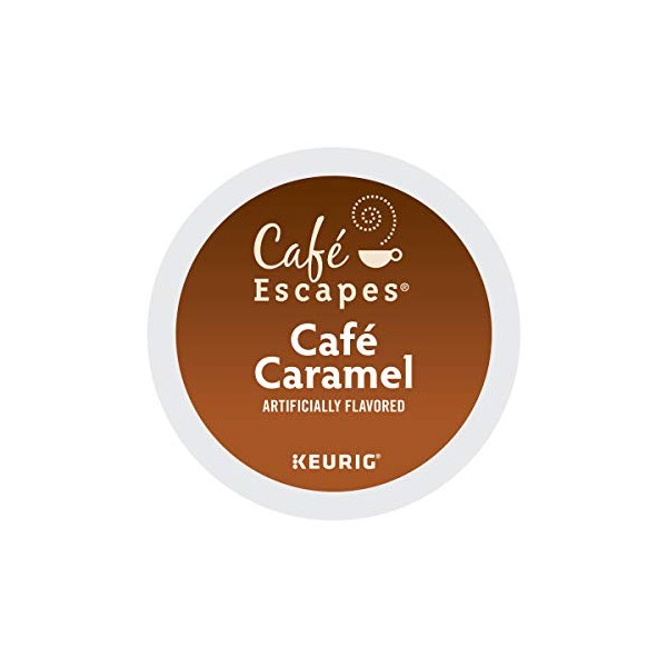 Café Escapes Café Caramel K-Cup Pack 2 - 24 count packs