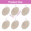 LOPHE Reusable Makeup Remover Pads 6 Pack,Beige