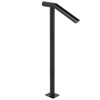 Happybuy Single Post Handrail, Black