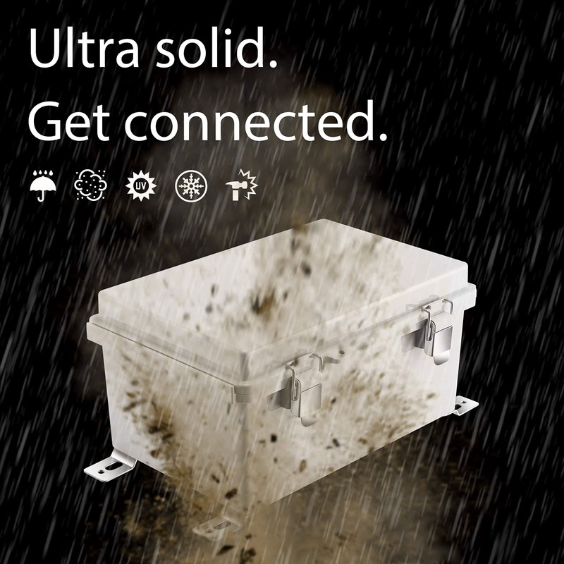 Gratury Junction Box, IP67 Waterproof Plastic Enclosure for Electrical Project,