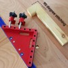 Right Angle Clamp Positioning Square 45° 90° Aluminium Alloy Clear