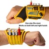BINYATOOLS Magnetic Wristband for Tools Magnet Screw Holder Wrist Support