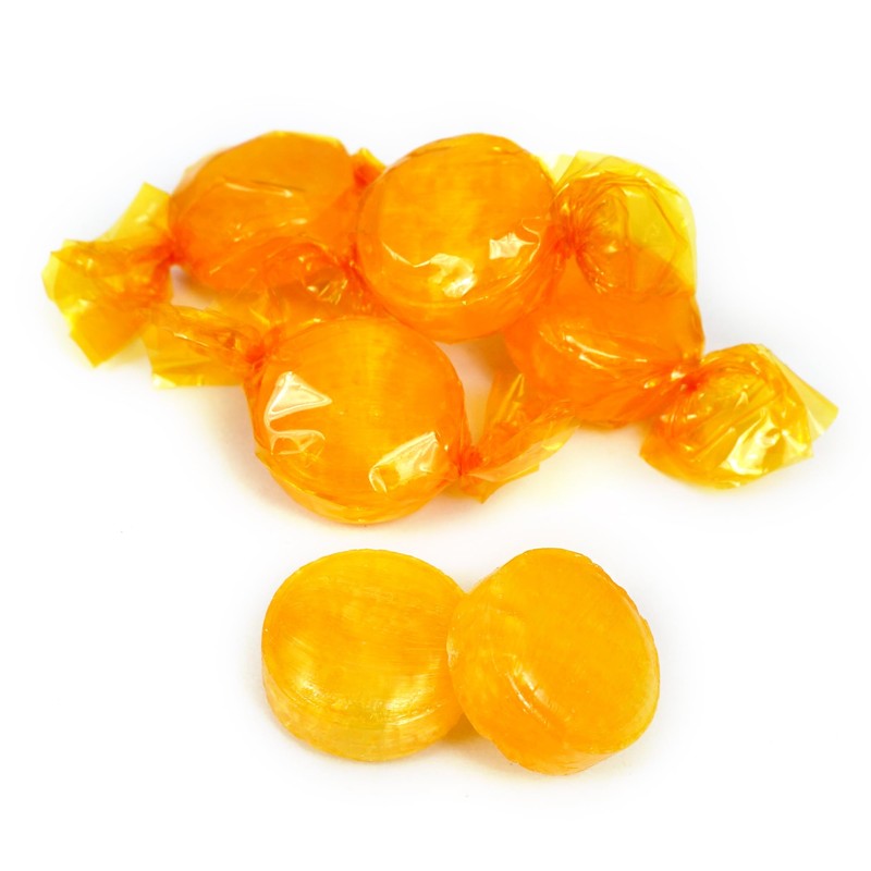 Butterscotch Hard Candy - 1lb Bulk Bag (Approx. 75 pcs)