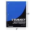 Trail maker (20 Pack) Bulk 5 Subject Notebooks College Ruled