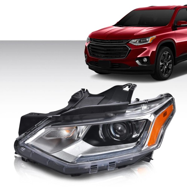 G-PLUS Fit For 2018-2021 Chevy Traverse HID Headlight w/ LED