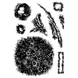 Woodware Francoise Collection-Texture Palette-Clear Stamp Set, A5