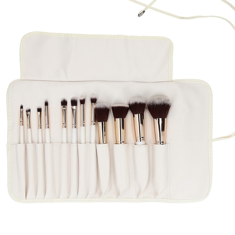 TOOLS FOR BEAUTY Set of 12 make-up kabuki brushes -