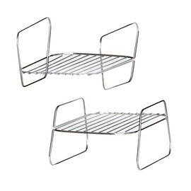 MKSS Reversible Stainless Steel 304 Rack Compatible with Ninja Dual Air Fryer (2X AF300UK)…