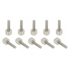 sourcing map 10 Pcs Computer Case Thumb Screws, M3x14 Thread