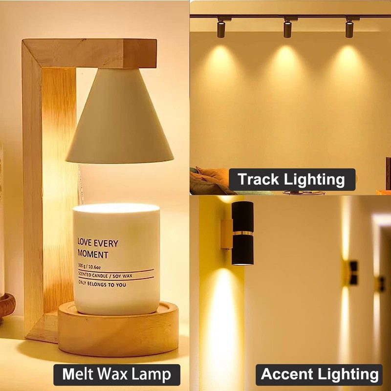 Vinaco Halogen GU10 Bulb Dimmable 50W 2800K Warm White for