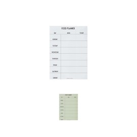 Design Letters Weekly Planner 2025 | Ideal as 2025 Calendar, 2025 Wall Planner, Daily Planner, Meal Planner | Tear Off Planner 25x29 cm | Weekly Planner Pad with 60 Pages | Perfect for Office Desk