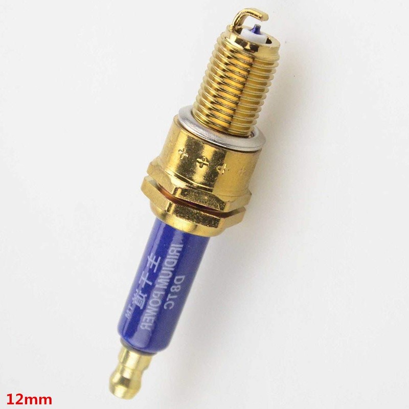 GOOFIT 10pcs/set D8TC Spark Plug Set Iridium Power Spark Plug