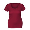 Emmalise Women's Short Sleeve Tshirt Scoop Neck Tee Value Set