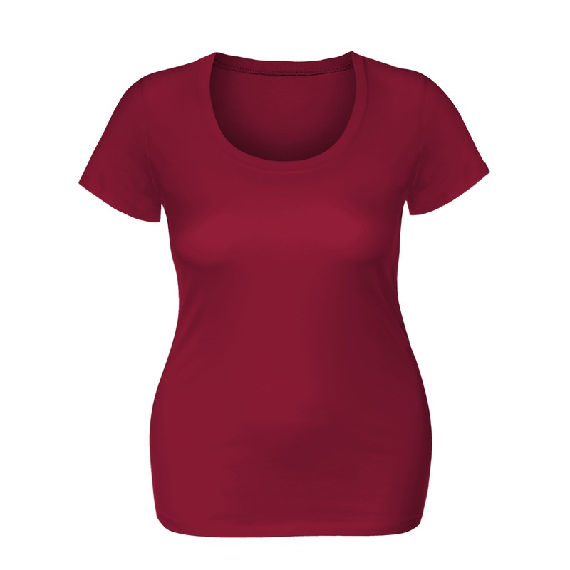 Emmalise Women's Short Sleeve Tshirt Scoop Neck Tee Value Set