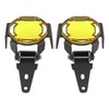 Motocycle Fog Light Guard Protective Cover LED Lamp Protector Fit