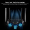 Wireless Router 2.4/5G WIFI Gaming Computer Networking Tool 2600M Z‑2600