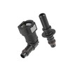 Partuto 9.89mm SAE to 10.5mm 90 Degree Fuel Line Hose