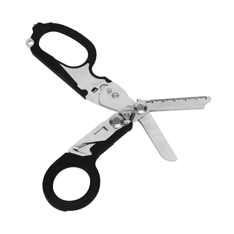 Emergency Response Shears Foldable Multifunctional Scissors Portable Stainless Steel Scissors
