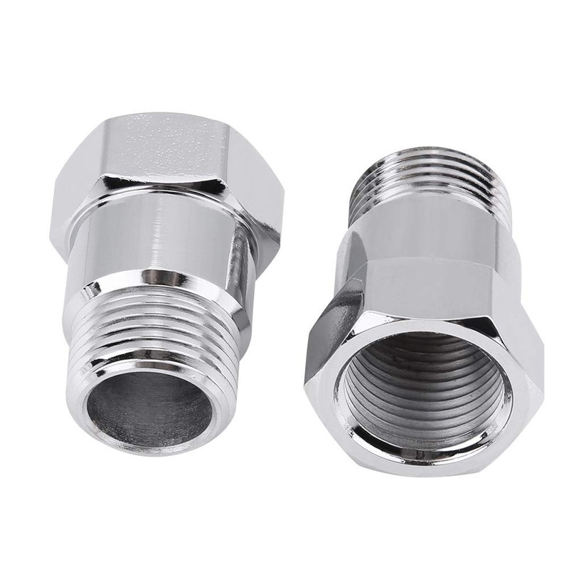 Aramox 2Pcs 32mm M18*1.5 O2 Oxygen Sensor Extender Extension Spacer