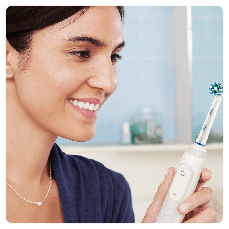 Oral B Cross Action Electric Toothbrush Replacement Brush Heads Refill,